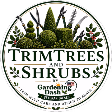 TrimTrees and Shrubs by Gardening Dash